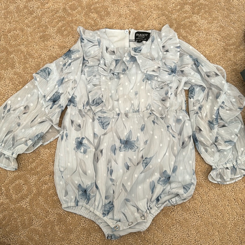 NWT baby girl romper